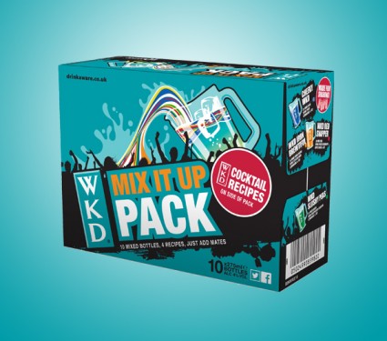 WKD relaunches cocktail pack - Scottish Local Retailer