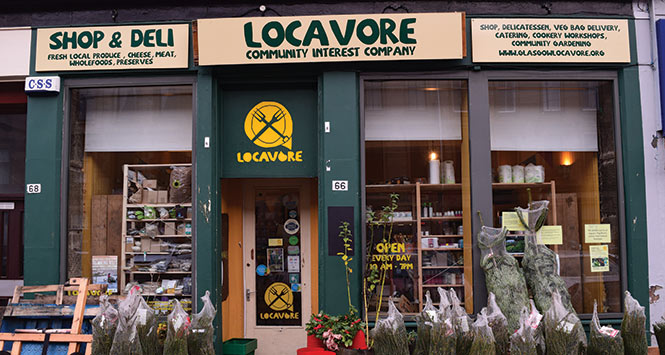 Locavore shop front