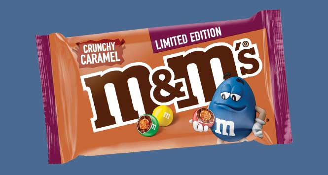 Crunchy Caramel M&M's Food Review!