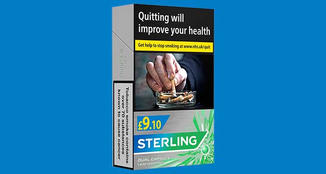 UK) New Sterling Dual Capsule Cigarellos . Gets around the ban on