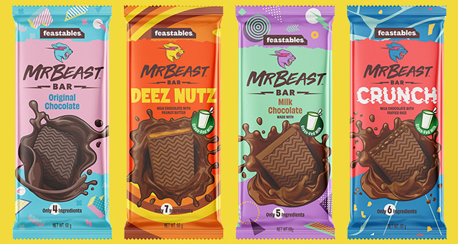 Mr. Beast Feastables Chocolate Bar