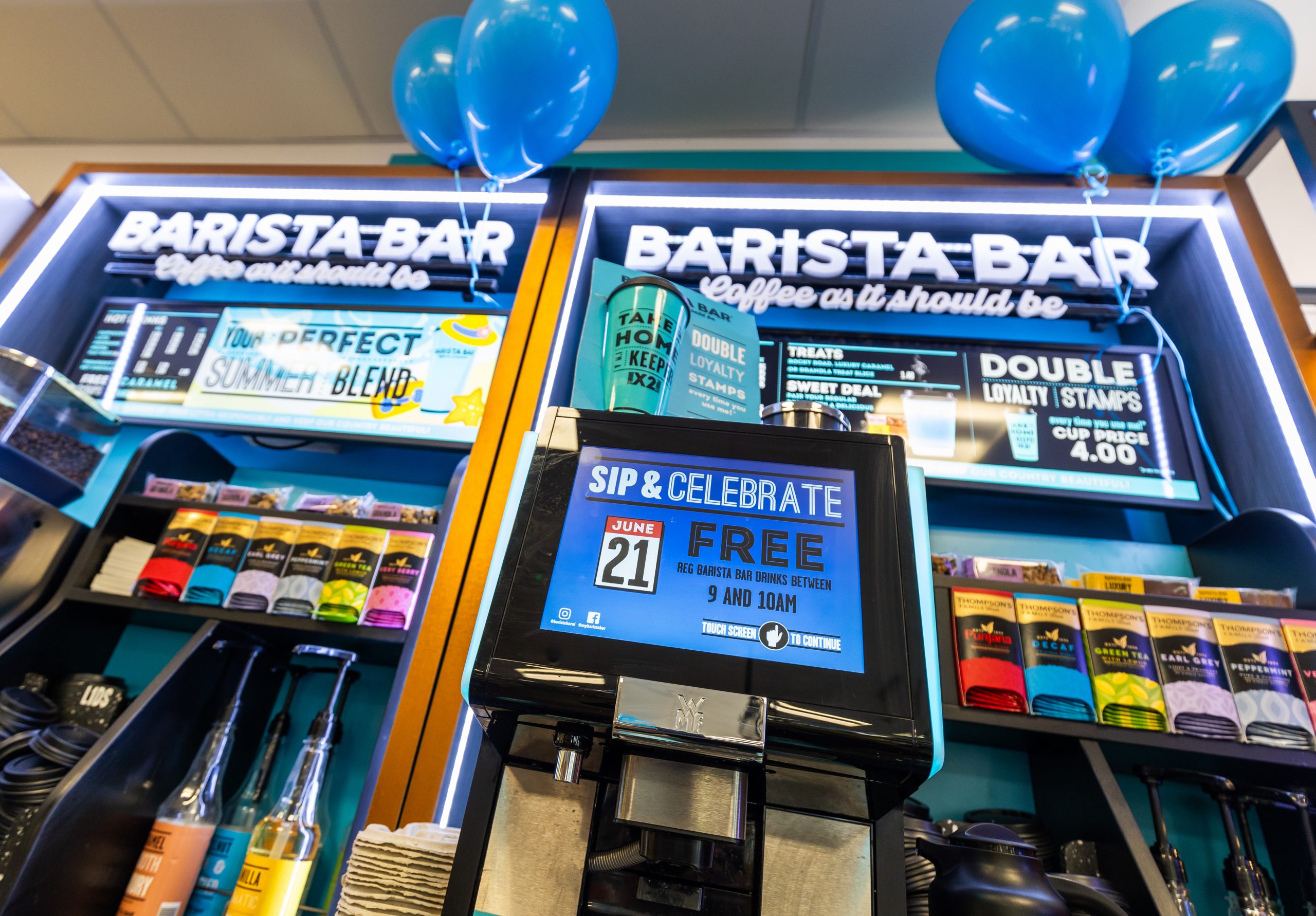 Spar Scotland brews up Barista Bar celebration