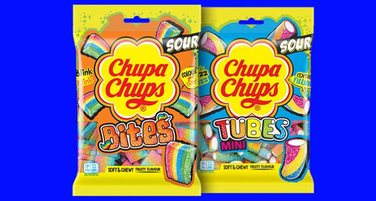 Chupa Chups Sour Bites and Tubes