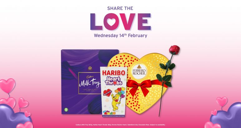An image of some of One Stop Valentine's Day treats