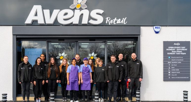 Image of the Avens Retail team