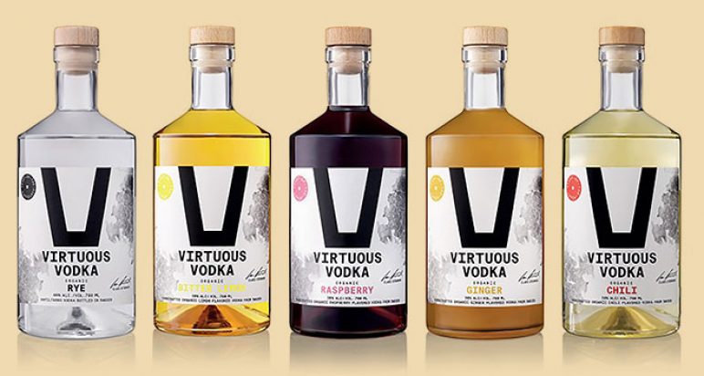 Virtuous Vodka range
