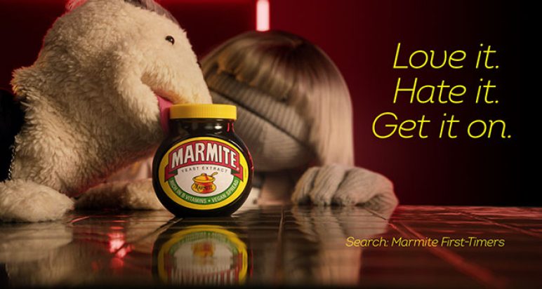 Marmite ad endframe