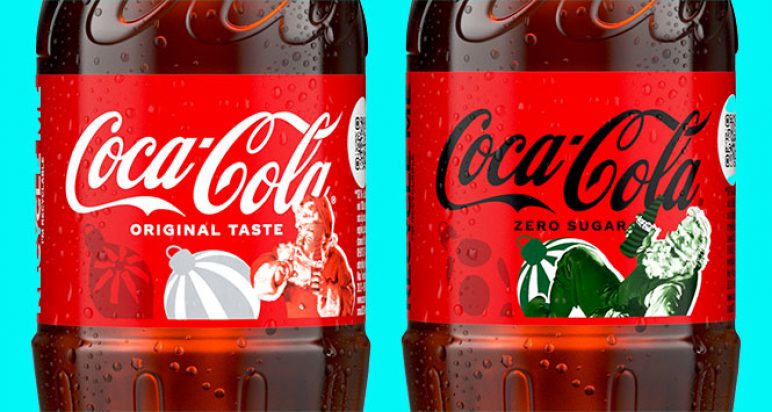 Coca-Coca festive 500ml bottles